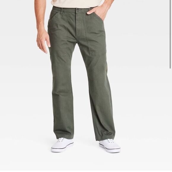 Goodiellow &co Olive Green Cargo Pants - Picture 1 of 8